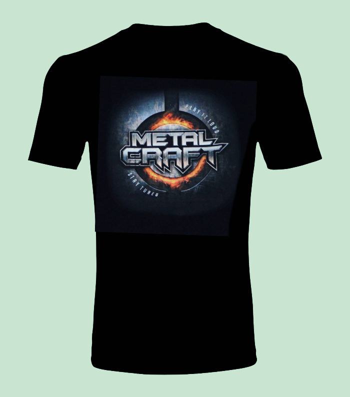 METALCRAFT Male t-shirt Logo