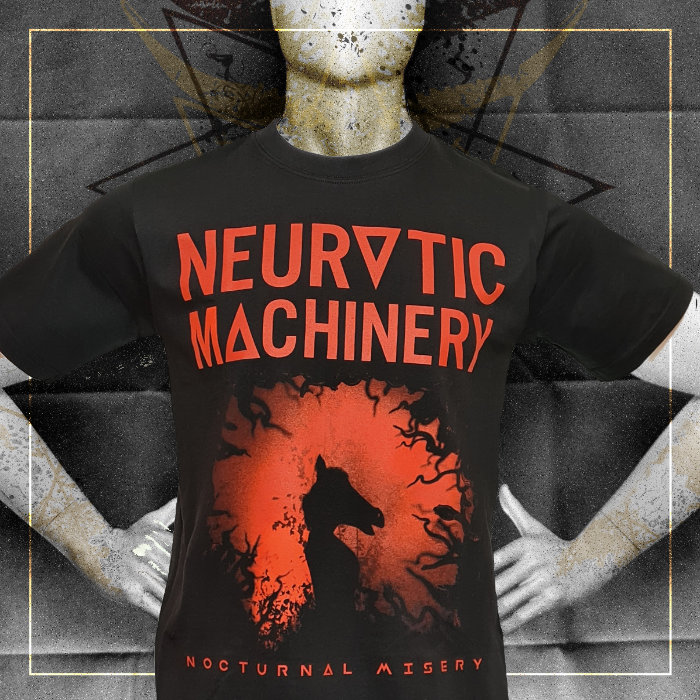 NEUROTIC MACHINERY Men's T-shirt Nocturnal Misery