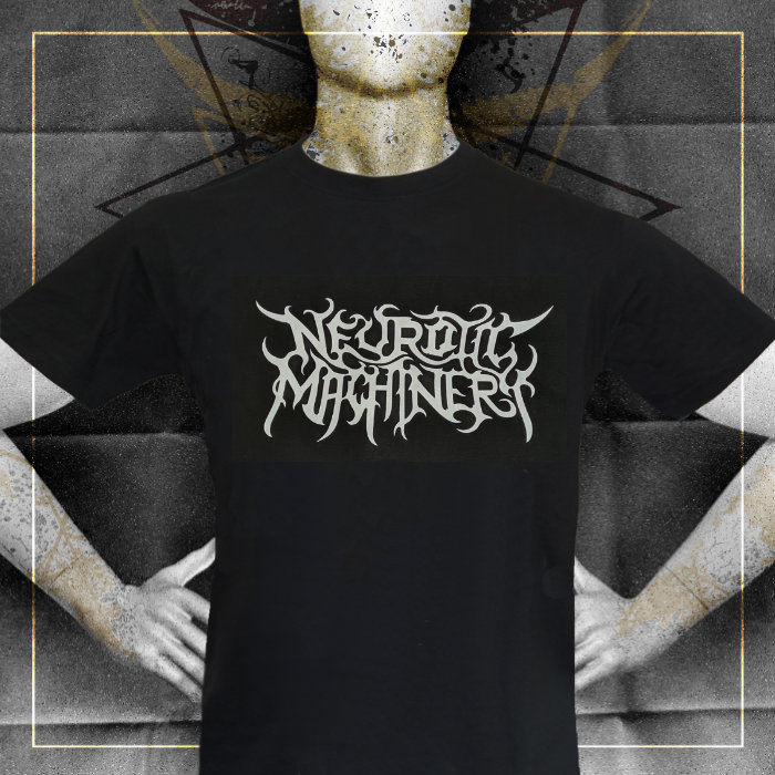 NEUROTIC MACHINERY Male t-shirt Death metal logo