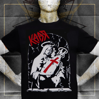 KAAR Male t-shirt Virgin Mary – black